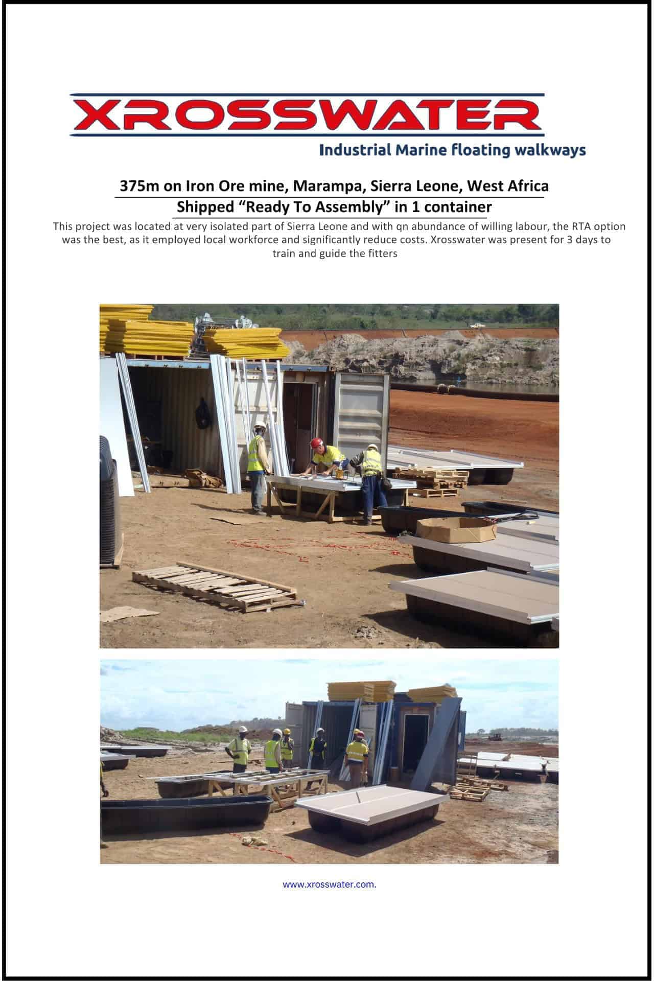 Case history cover: iron ore mine Sierra Leone
