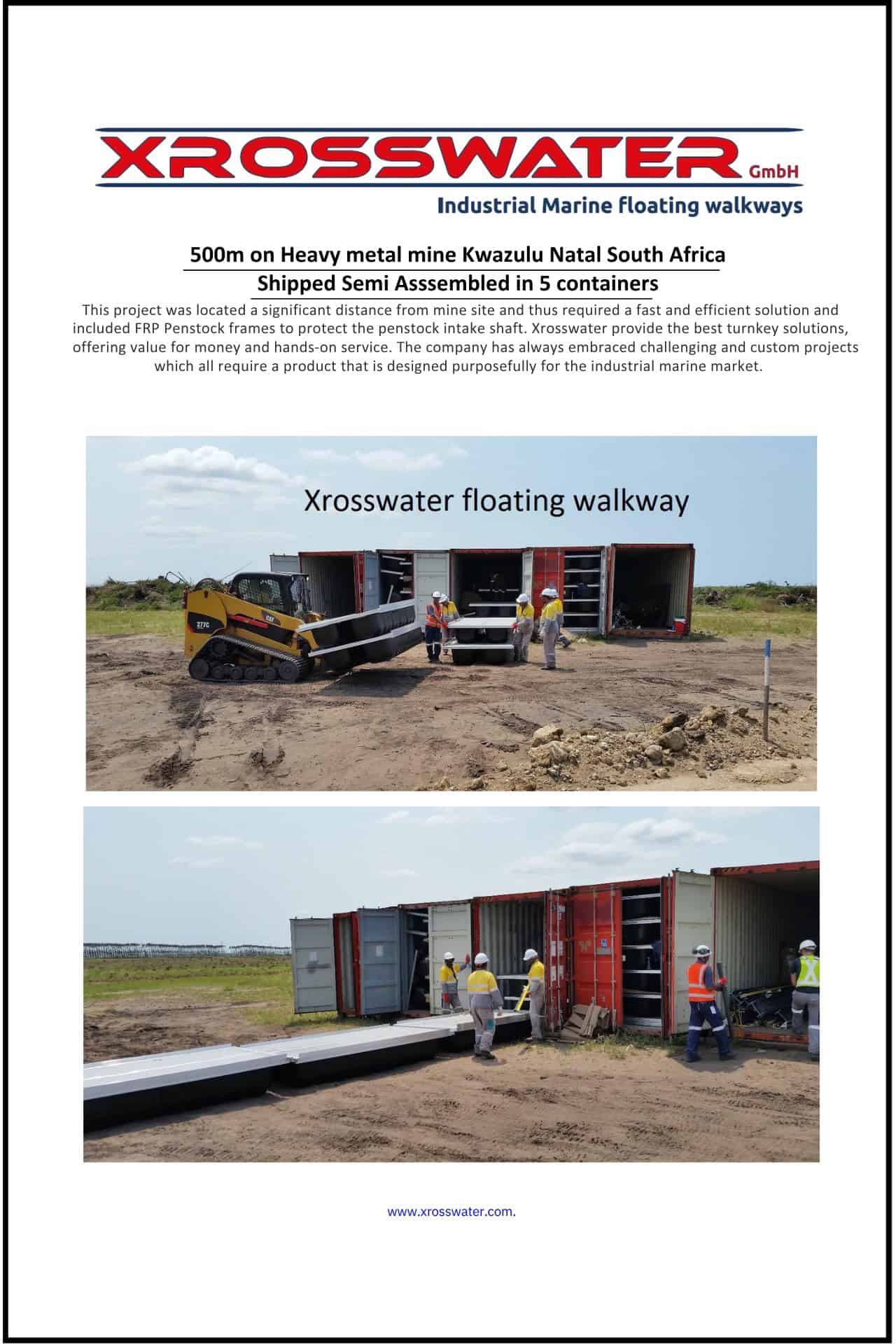 Case history cover: heavy metal mine South Africa