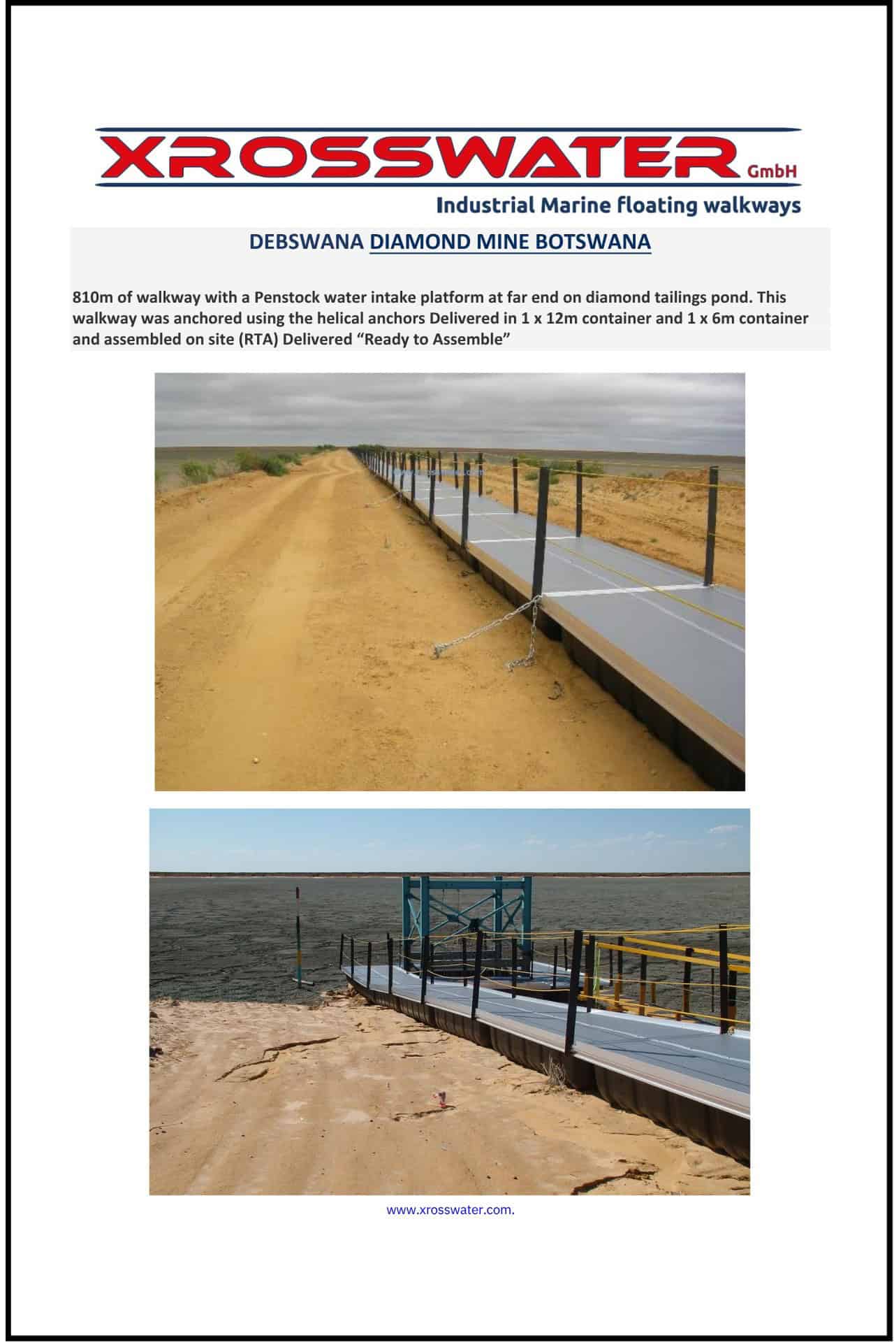 Case history cover: Debswana Diamond Mine